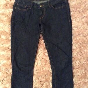 Express Ultra Low Rise Crop Jean Legging